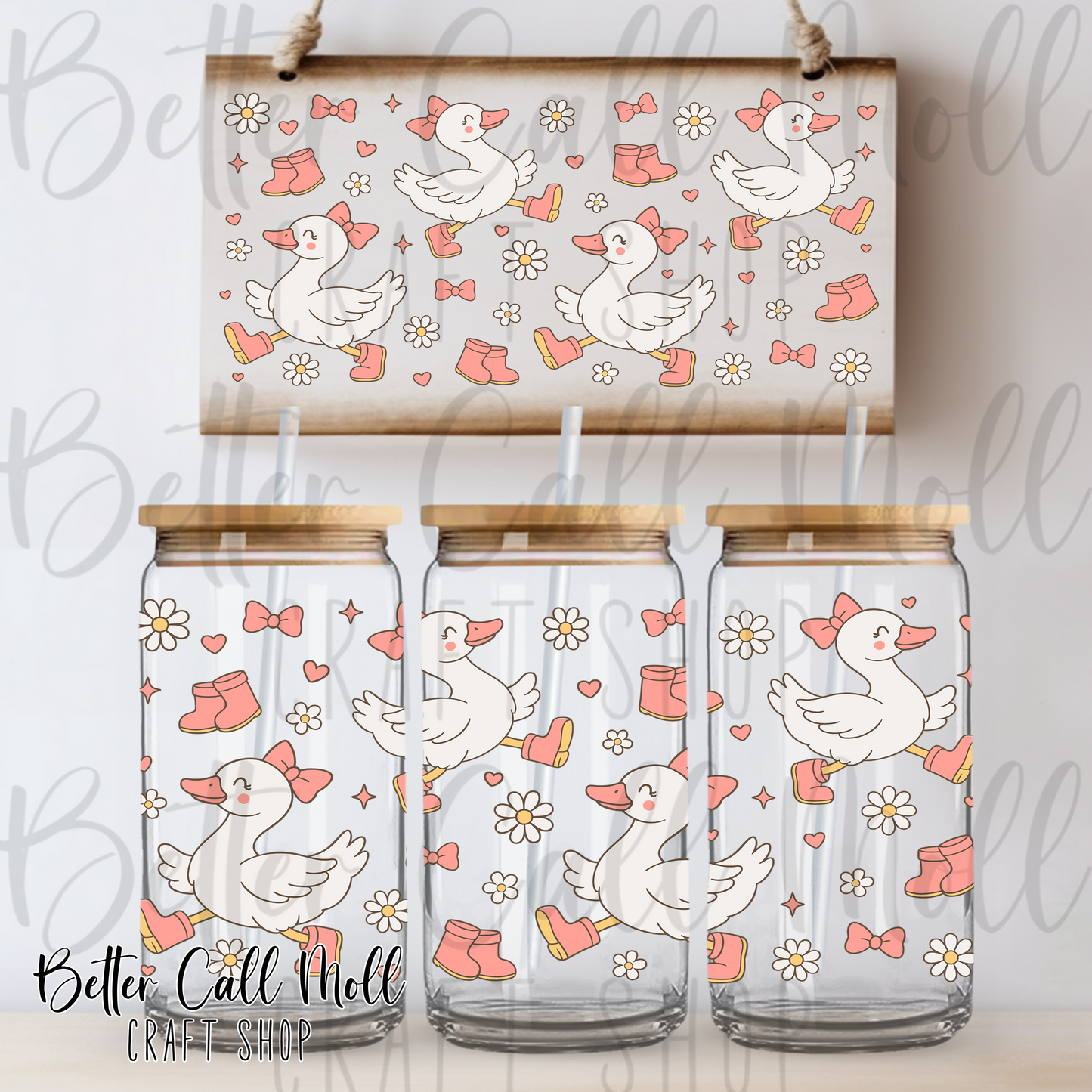 Boots and Goose UV DTF 16oz Tumbler Wrap