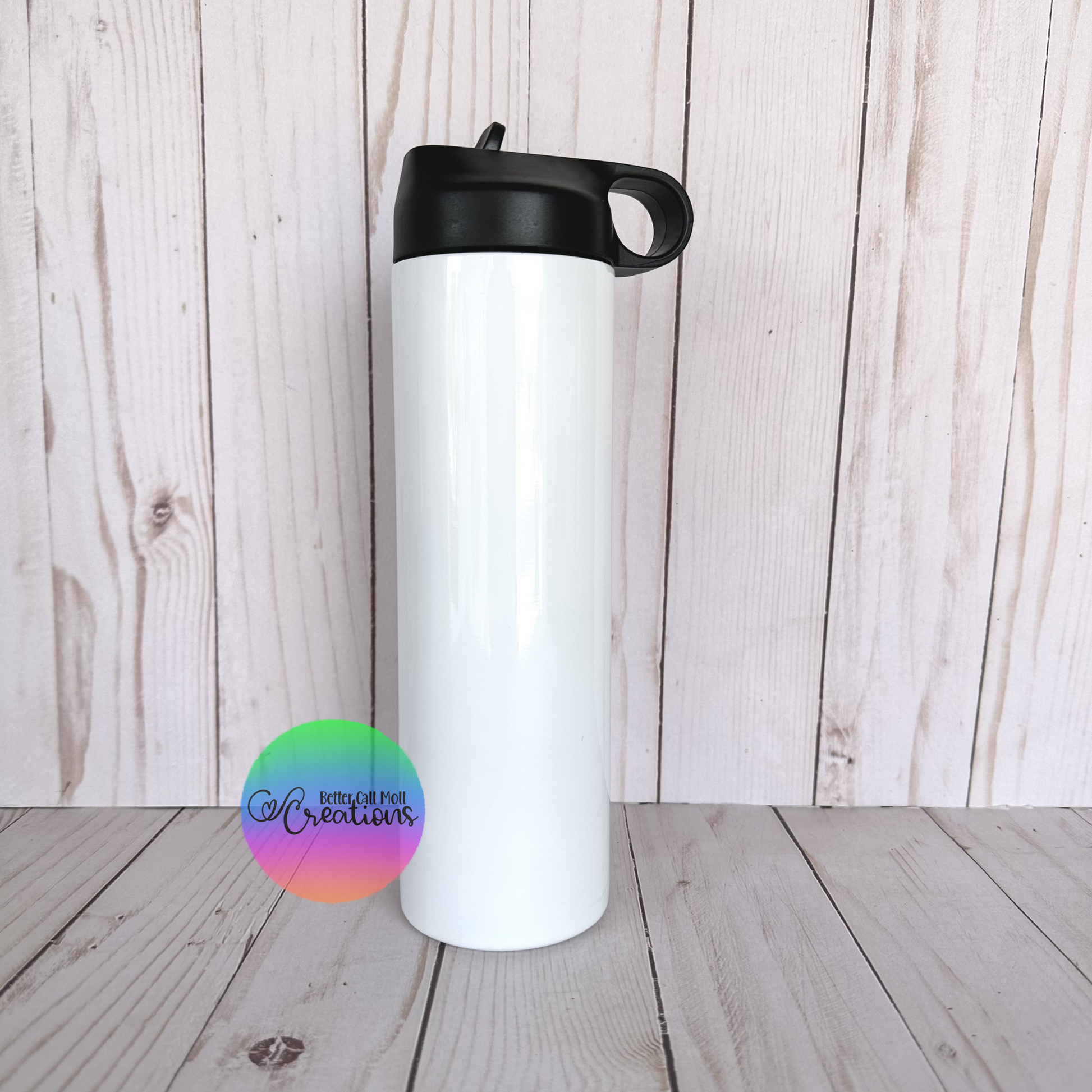 20oz Straight Skinny Sublimation, no taper Leakproof Tumbler w