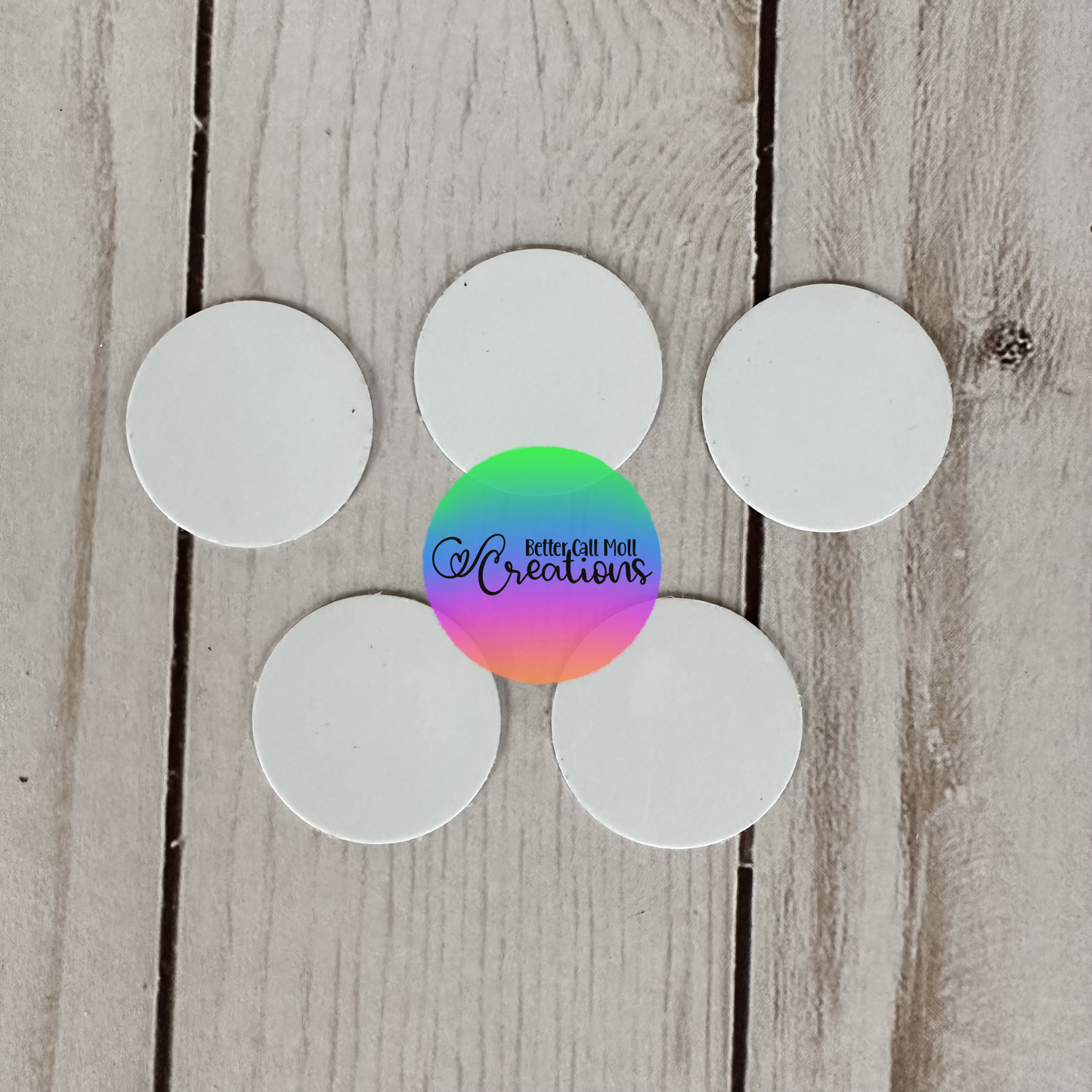Replacement Insert Disc for Sublimation Badge Reels