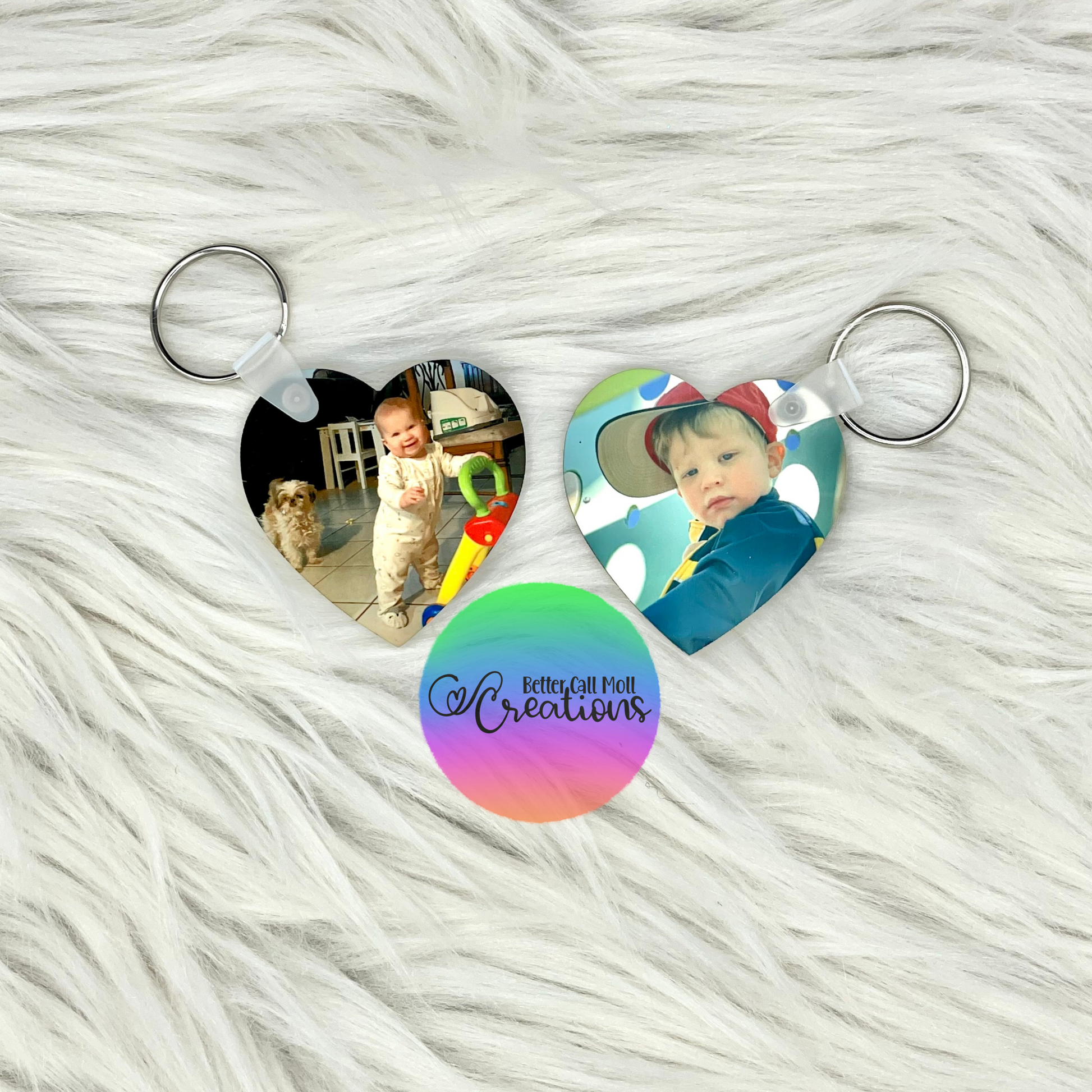 Double-Sided 2 MDF Sublimation Keychain Blanks – Better Call Moll Craft  Shop