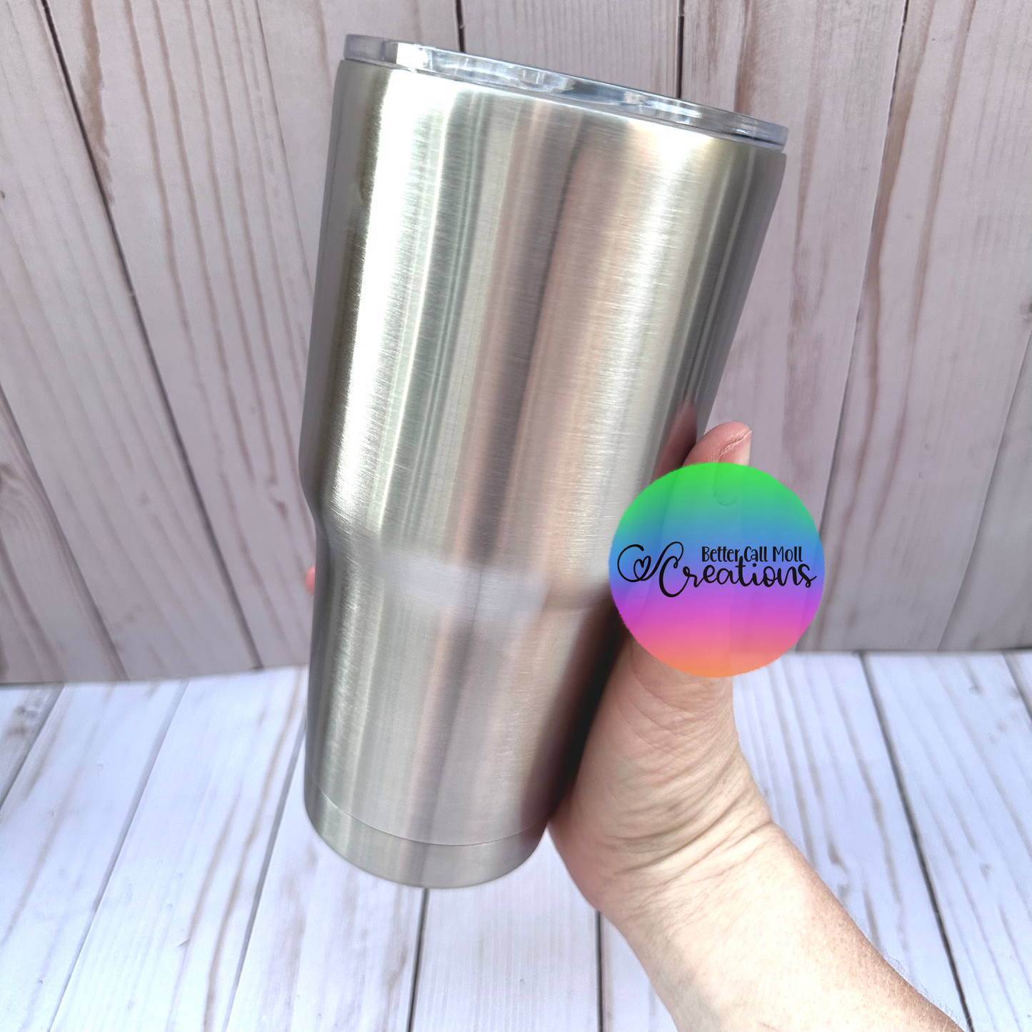 30oz Curve Stainless Steel Tumbler