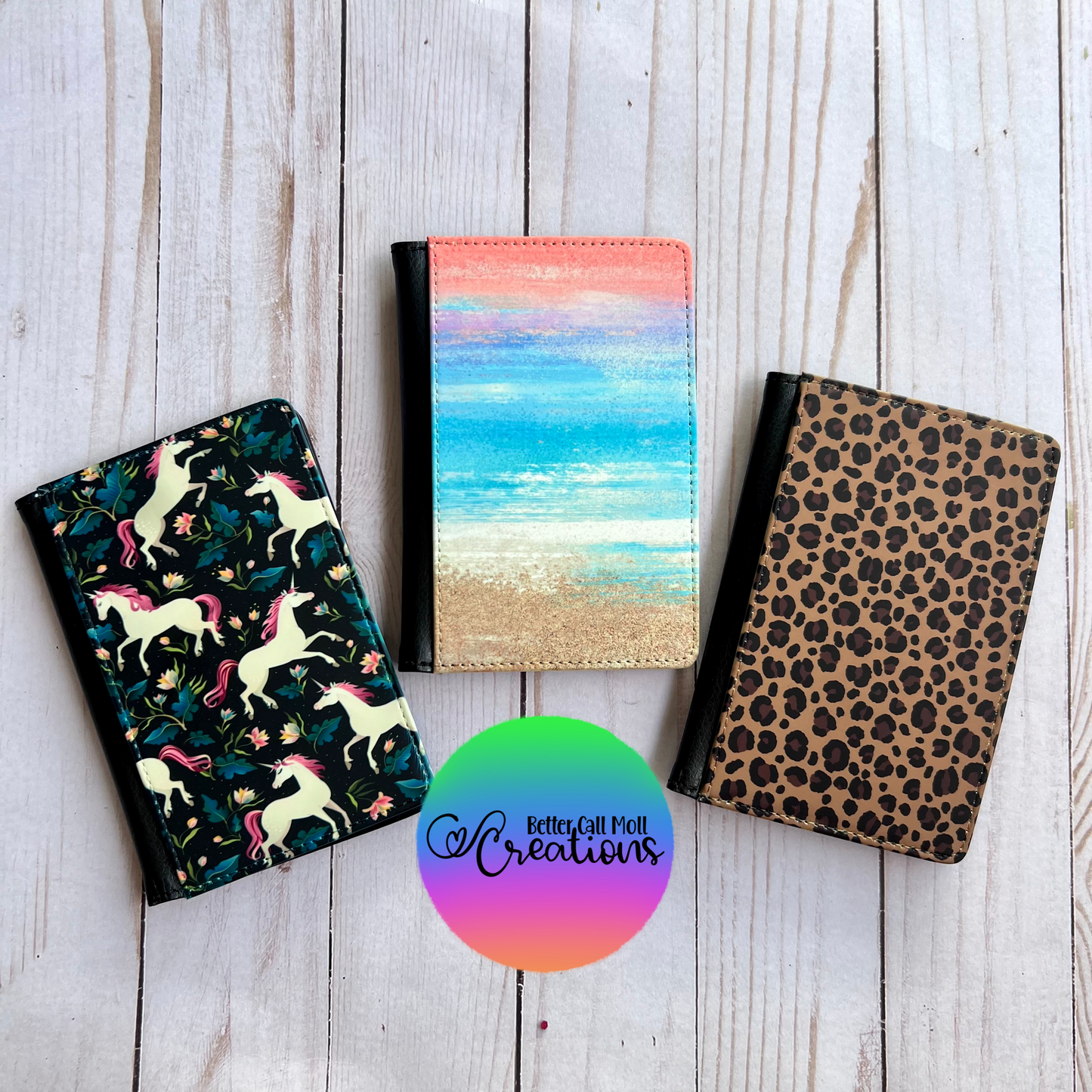 Passport Cover Faux Leather Sublimation Blank