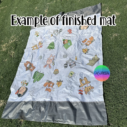 Beach/Picnic Mat Sublimation Blank