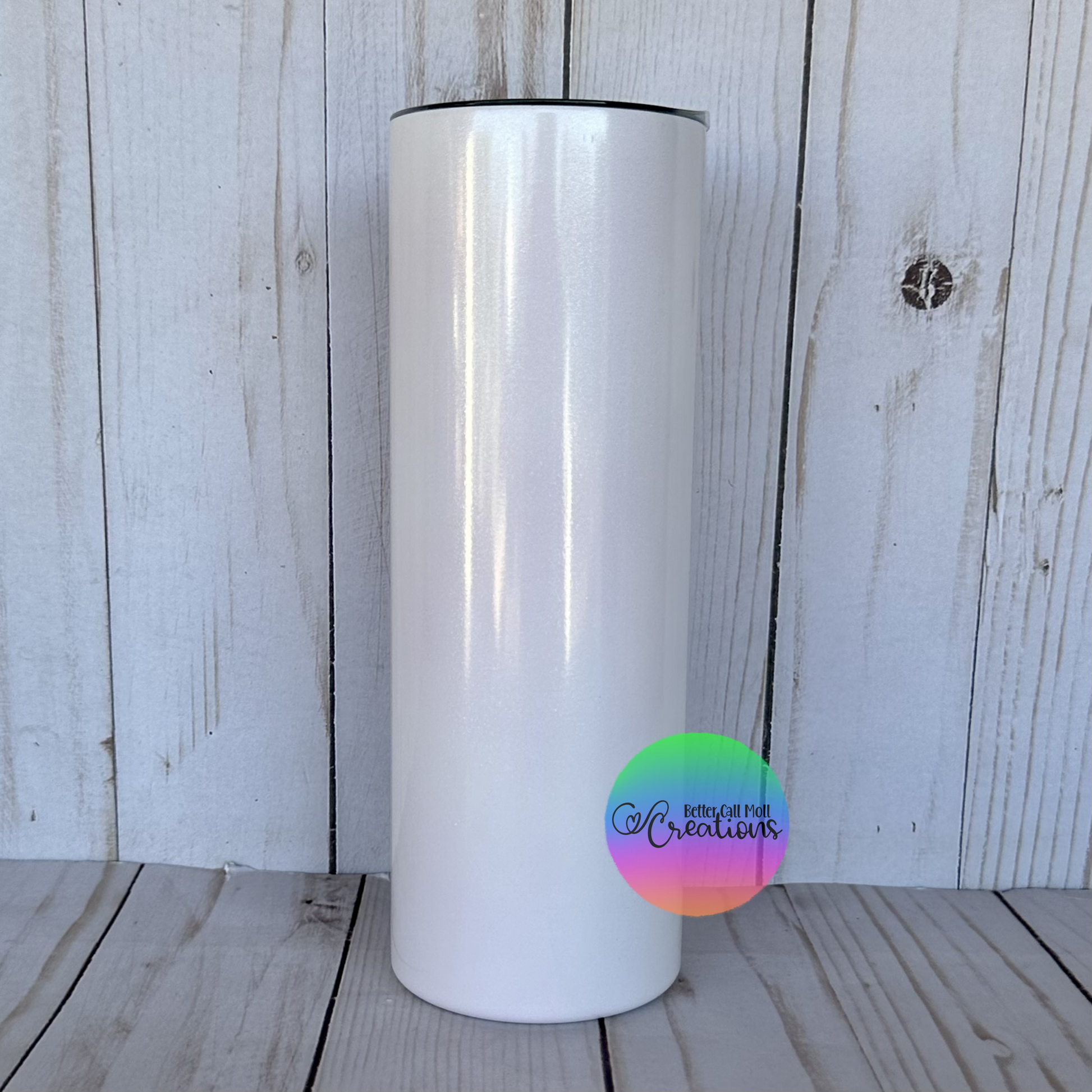 20 Oz UV/Glow Shimmer Sublimation Straight Skinny Tumbler – IDC Emporium